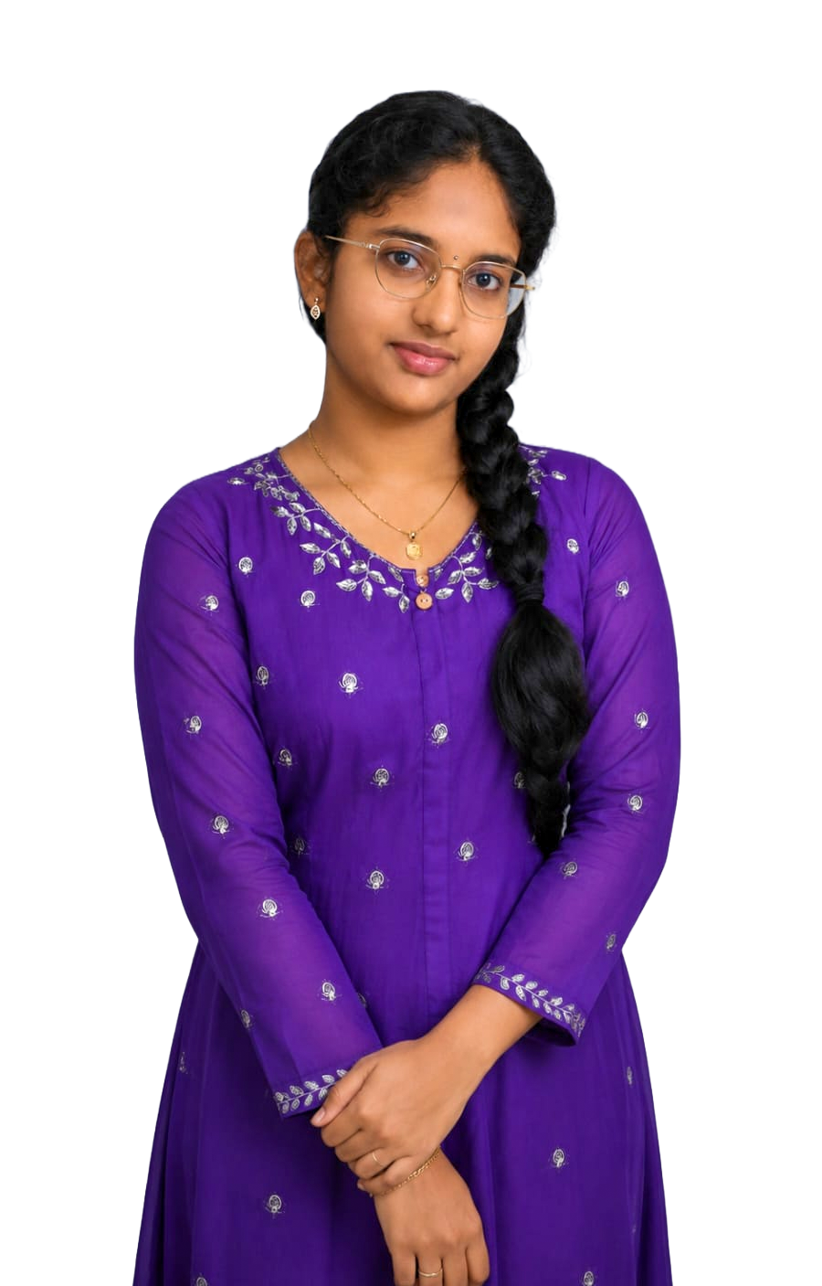 Sarvani Vunna, AI and machine learning undergraduate researcher